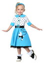 Sock Hop Cutie 幼児 コスチューム | 子供 こども コスプレ 衣装 仮装 かわいい イベント 飾り おもしろ 学芸会 発表会 オシャレ ハロウイン パーティ カワイイ 小学生 キッズ ギフト プレゼント(3)
