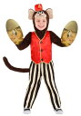 Toddler's Circus モンキー さる 猿コスチューム | 子供 こども コスプレ 衣装 仮装 かわいい イベント 飾り おもしろ 学芸会 発表会 オ...