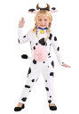 Country Cow コスチューム for 幼児s | 子供 こども コスプレ 衣装 仮装 かわいい イベント 飾り おもしろ 学芸会 発表会 オシャレ ハロウイン パーティ カワイイ 小学生 キッズ ギフト プレゼント(3)