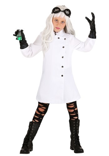 Girls Mad Scientist ドレスコスチューム for キッズ 子供 こども コスプレ 衣装 仮装 かわいい イベント 飾り おもしろ 学芸会 発表会 オシャレ ハロウイン パーティ カワイイ 小学生 キッズ ギフト プレゼント