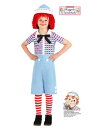 Raggedy Andy 幼児's コスチューム | 子供 こども コスプレ 衣装 仮装 かわいい イベント 飾り おもしろ 学芸会 発表会 オシャレ ハロウイン パーティ カワイイ 小学生 キッズ ギフト プレゼント