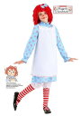 Child's Exclusive Raggedy Ann コスチューム | 子供 こども コスプレ 衣装 仮装 かわいい イベント 飾り おもしろ 学芸会 発表会 オシャレ ハロウイン パーティ カワイイ 小学生 キッズ ギフト プレゼント