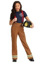 ガールズ Fire Captain コスチューム | 子供 こども コスプレ 衣装 仮装 かわいい イベント 飾り おもしろ 学芸会 発表会 オシャレ ハロウイン パーティ カワイイ 小学生 キッズ ギフト プレゼント(3)