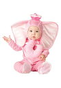 赤ちゃん 新生児 Pink Elephant コスチューム | 子供 こども コスプレ 衣装 仮装 かわいい イベント 飾り おもしろ 学芸会 発表会 オシャレ ハロウイン パーティ カワイイ 小学生 キッズ ギフト プレゼント(3)