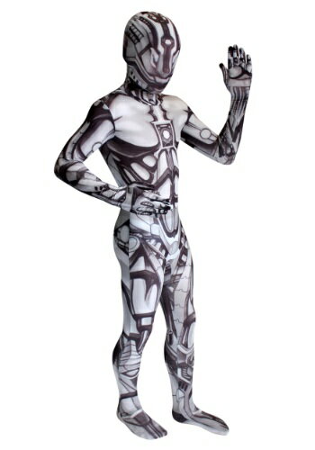 The Android Morphsuit コスチューム for キッズ | 子供 こども コスプレ 衣装 仮装 かわいい イベント 飾り おもしろ 学芸会 発表会 オシャレ ハロウイン パーティ カワイイ 小学生 キッズ ギフト プレゼント