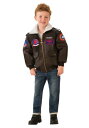 Top Gun キッズ Bomber ジャケット コスチューム | 子供 こども コスプレ 衣装 仮装 かわいい イベント 飾り おもしろ 学芸会 発表会 ..