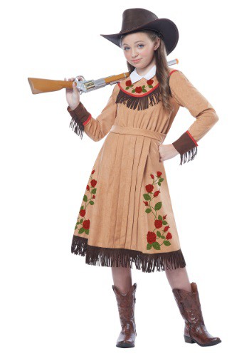 Girls Annie Oakley コスチューム | 子供 こども コスプレ 衣装 仮装 かわいい イベント 飾り おもしろ 学芸会 発表会 オシャレ ハロウイン パーティ カワイイ 小学生 キッズ ギフト プレゼント