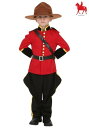 幼児 Canadian Mountie RCMP コスチューム | 子供 こども コスプレ 衣装 仮装 かわいい イベント 飾り おもしろ 学芸会 発表会 オシャレ ハロウイン パーティ カワイイ 小学生 キッズ ギフト プレゼント(3)
