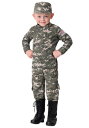 Toddler's Modern Combat Uniform コスチューム | 子供 こども コスプレ 衣装 仮装 かわいい イベント 飾り おもしろ 学芸会 発表会 オシャレ ハロウイン パーティ カワイイ 小学生 キッズ ギフト プレゼント(3)