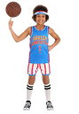 チャイルド Harlem Globetrotters Uniform コスチューム | 子供 こども コスプレ 衣装 仮装 かわいい イベント 飾り おもしろ 学芸会 発表会 オシャレ ハロウイン パーティ カワイイ 小学生 キッズ ギフト プレゼント