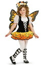 幼児 Monarch Butterfly コスチューム | 子供 こども コスプレ 衣装 仮装 かわいい イベント 飾り おもしろ 学芸会 発表会 オシャレ ハロウイン パーティ カワイイ 小学生 キッズ ギフト プレゼント