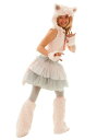 Tween Grace キティ サンリオ キティちゃん Set | コスプレ 衣装 仮装 小道具 おもしろい イベント パーティ 発表会 デコレーション リボン...