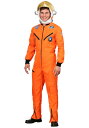 Orange 宇宙飛行士 Jumpsuit 大人用 コスチューム メンズ コスプレ 衣装 男性 仮装 男性用 イベント パーティ 学芸会 ギフト プレゼント