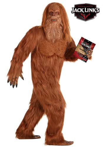 Jack Links 大人用 Sasquatch コスチューム メンズ コスプレ 衣装 男性 仮装 男性用 イベント パーティ 学芸会 ギフト プレゼント