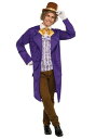 Men デラックス Willy Wonka コスチューム メンズ コスプレ 衣装 男性 仮装 男性用 イベント パーティ 学芸会 ギフト プレゼント