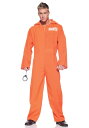 Men's Prison Jumpsuit コスチューム メンズ コスプレ 衣装 男性 仮装 男性用 イベント パーティ 学芸会 ギフト プレゼント