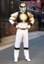 ホワイト Ranger Classic Muscle 大人用 コスチューム メンズ コスプレ 衣装 男性 仮装 男性用 イベント パーティ 学芸会 ギフト プレ...