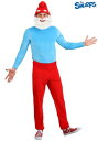 The Smurfs 大人用 Papa Smurf コスチューム メンズ コスプレ 衣装 男性 仮装 男性用 イベント パーティ 学芸会 ギフト プレゼント(3)