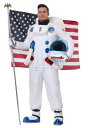 Authentic 宇宙飛行士 コスチューム for Men メンズ コスプレ 衣装 男性 仮装 男性用 イベント パーティ 学芸会 ギフト プレゼント