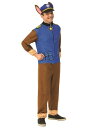 Paw Patrol 大人用 Chase Jumpsuit メンズ コスプレ 衣装 男性 仮装 男性用 イベント パーティ 学芸会 ギフト プレゼント