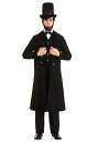 President Abe Lincoln コスチューム for 大人用s メンズ コスプレ 衣装 男性 仮装 男性用 イベント パーティ 学芸会 ギフト プレ...