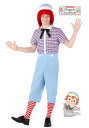 Man Raggedy Andy コスチューム | メンズ コスプレ 衣装 大人 男性 仮装 おしゃれ かっこいい イベント 飾り おもしろ 披露宴 オシャレ ハロウイン パーティ 忘年会 ギフト プレゼント
