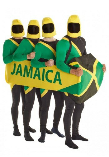 Jamaican Team Bobsled コスチューム Prop | コスプレ 衣装 仮装 小道具 おもしろい イベント パーティ 発表会 デコ…