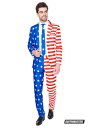 Men's USA Suitmeister Suit メンズ コスプレ 衣装 男性 仮装 男性用 イベント パーティ 学芸会 ギフト プレゼント