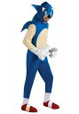 大人用 デラックス Sonic コスチューム メンズ コスプレ 衣装 男性 仮装 男性用 イベント パーティ 学芸会 ギフト プレゼント