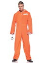 大きいサイズ Prison Jumpsuit コスチューム メンズ コスプレ 衣装 男性 仮装 男性用 イベント パーティ 学芸会 ギフト プレゼント