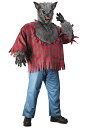 Gray 大きいサイズ Werewolf コスチューム メンズ コスプレ 衣装 男性 仮装 男性用 イベント パーティ 学芸会 ギフト プレゼント(3)