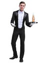 大きいサイズ Men's Butler コスチューム メンズ コスプレ 衣装 男性 仮装 男性用 イベント パーティ 学芸会 ギフト プレゼント