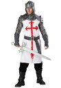 デラックス Men's Crusader ナイト コスチューム メンズ コスプレ 衣装 男性 仮装 男性用 イベント パーティ 学芸会 ギフト プレゼント