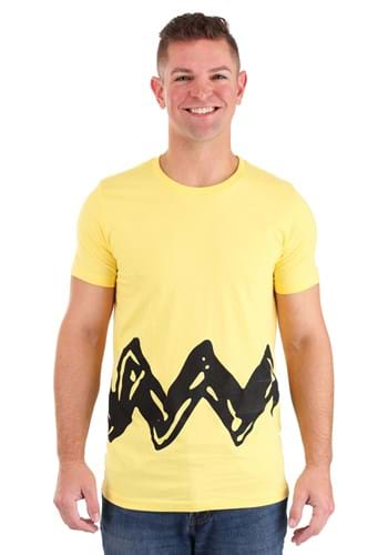 I Am Charlie Brown Mens Shirt メンズ コスプレ 衣装 男性 仮装 男性用 イベント パーティ 学芸会 ギフト プレゼント