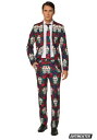 Day of the Dead Suitmeister Men's Suit コスチューム メンズ コスプレ 衣装 男性 仮装 男性用 イベント パーティ 学芸...