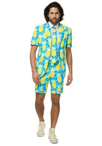 Mens Summer Shineapple Opposuit | メンズ コスプレ 衣装 大人 男性 仮装 おしゃれ かっこいい イベント 飾り おも…