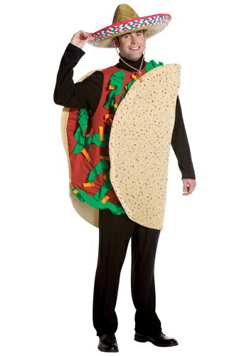 Taco コスチューム メンズ コスプレ 衣装 男性 仮装 男性用 イベント パーティ 学芸会 ギフト プレゼント