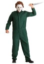Men's Halloween II Michael Myers Coveralls コスチューム メンズ コスプレ 衣装 男性 仮装 男性用 イベント パーティ 学芸会 ギフト プレゼント