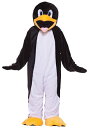 デラックス Mascot Penguin コスチューム メンズ コスプレ 衣装 男性 仮装 男性用 イベント パーティ 学芸会 ギフト プレゼント