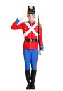Men's Toy Soldier コスチューム メンズ コスプレ 衣装 男性 仮装 男性用 イベント パーティ 学芸会 ギフト プレゼント(3)