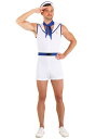 Sunbathing Sailor Men's コスチューム | メンズ コスプレ 衣装 大人 男性 仮装 おしゃれ かっこいい イベント 飾り おもしろ 披露...