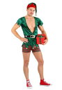 セクシー Men's Elf Christmas コスチューム | メンズ コスプレ 衣装 大人 男性 仮装 おしゃれ かっこいい イベント 飾り おもしろ 披露宴 オシャレ ハロウイン パーティ 忘年会 クリスマス ギフト クリスマスギフト