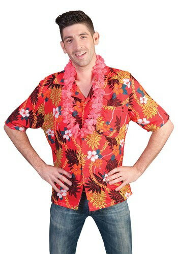 Hawaiian Surf Shirt for Men メンズ コスプレ 衣装 男性 仮装 男性用 イベント パーティ 学芸会 ギフト プレゼント