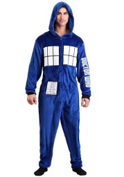 Doctor Who Men's Tardis Union Suit メンズ コスプレ 衣装 男性 仮装 男性用 イベント パーティ 学芸会 ギフト プレゼント