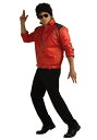 大人用 Beat It コスチューム デラックス レッド Zipper Jacket メンズ コスプレ 衣装 男性 仮装 男性用 イベント パーティ 学芸会 ギ..