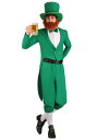 Men's Lucky Leprechaun コスチューム メンズ コスプレ 衣装 男性 仮装 男性用 イベント パーティ 学芸会 ギフト プレゼント(3)