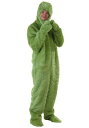 大人用 Green Furry Jumpsuit コスチューム メンズ コスプレ 衣装 男性 仮装 男性用 イベント パーティ 学芸会 ギフト プレゼント