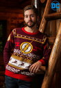 Flash Logo Men 039 s Ugly Christmas Sweater メンズ コスプレ 衣装 男性 仮装 男性用 イベント パーティ 学芸会 クリスマス ギフト クリスマスギフト