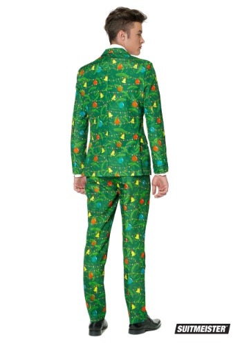 ＼20日 5%OFF & P2倍／Green Christmas Tree Men's Suitmeister Suit メンズ コスプレ 衣装 男性 仮装 男性用 イベント パーティ 学芸会 クリスマス ギフト クリスマスギフト