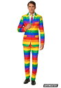Men's Rainbow Suitmeister Suit コスチューム メンズ コスプレ 衣装 男性 仮装 男性用 イベント パーティ 学芸会 ギフト プレ...